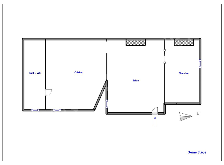appartement 2 pièces en vente sur LE HAVRE (76600)