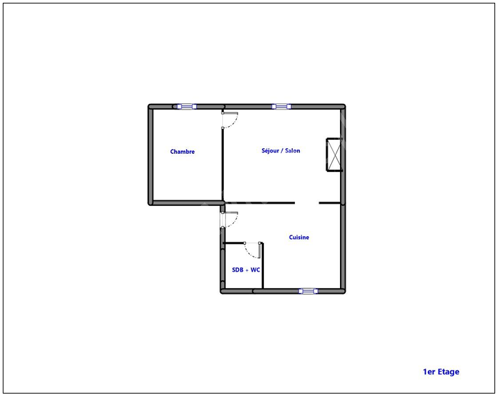 appartement 2 pièces en vente sur LE HAVRE (76600)