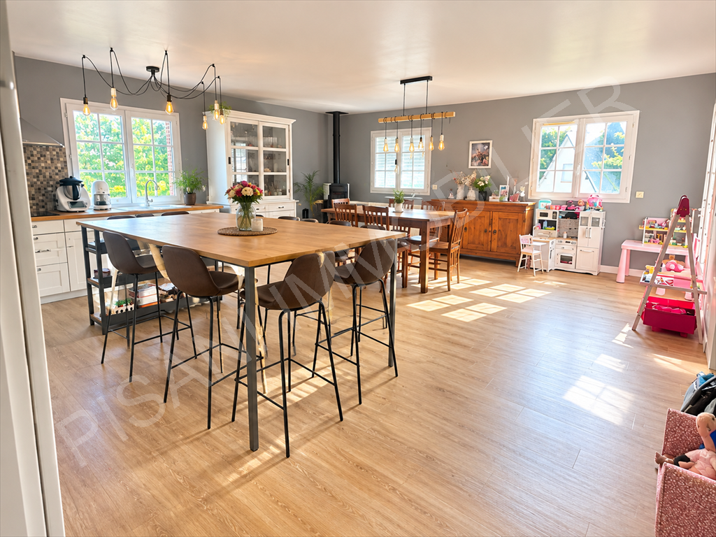 maison 6 pièces en vente sur NOTRE DAME DE GRAVENCHON (76330)